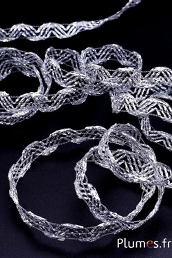 Nastro - larghezza 10 mm - argentato